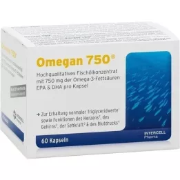 OMEGAN 750 capsule molli, 60 pezzi