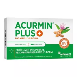 ACURMIN Plus Das Micell-Curcuma Softgels, 60 pz