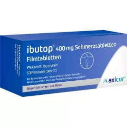 IBUTOP 400 mg Pain Tablets Compresse rivestite con film, 50 pz