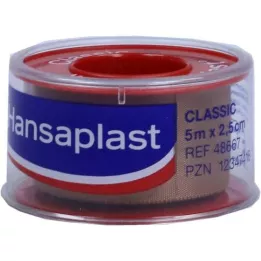 HANSAPLAST Gesso di fissaggio Classic 2,5 cm x 5 m, 1 pz