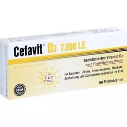 CEFAVIT D3 7.000 U.I. compresse rivestite con film, 60 pz
