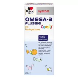 DOPPELHERZ Sistema familiare liquido Omega-3, 250 ml