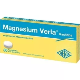 MAGNESIUM VERLA Tavolette da masticare, 30 pz