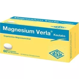 MAGNESIUM VERLA Tavolette da masticare, 60 pz