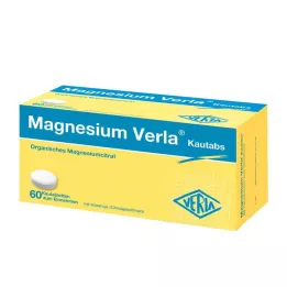 MAGNESIUM VERLA Tavolette da masticare, 60 pz