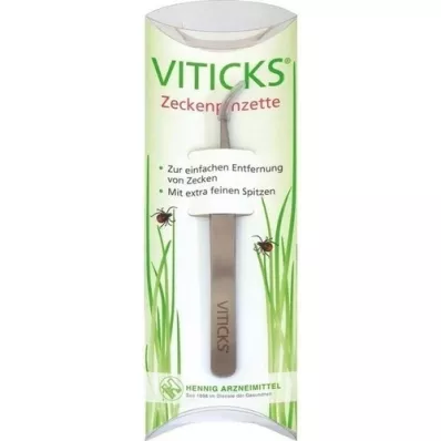 VITICKS Pinzette per zecche, 1 pz