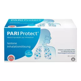 PARI ProtECT Soluzione per inalazione con fiale di Ectoin, 60X2,5 ml