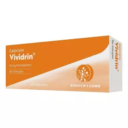 CETIRIZIN Vividrin 10 mg compresse rivestite con film, 50 pz