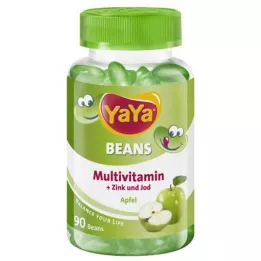 YAYA BEANS Compresse masticabili rivestite di zinco e iodio, 90 pz