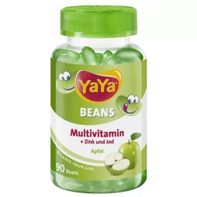 YAYA BEANS Compresse masticabili rivestite di zinco e iodio, 90 pz
