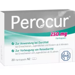 PEROCUR 250 mg capsule rigide, 20 pz