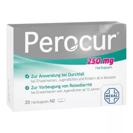 PEROCUR 250 mg capsule rigide, 20 pz