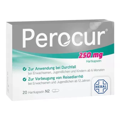 Perocur 250 mg capsule rigide, 20 pz
