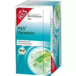 H&S Sacchetto filtro organico per larmonia dei fiori di Bach, 20X1,5 g