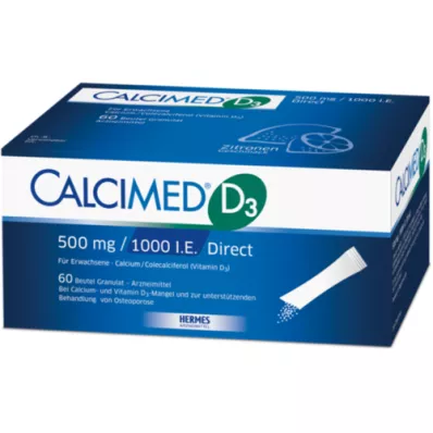 CALCIMED D3 500 mg/1000 U.I. Granuli diretti, 60 pz