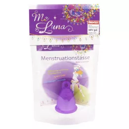 Coppetta mestruale Me Luna Classic taglia M viola, 1 pezzo