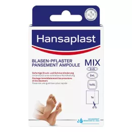 HANSAPLAST Gesso per vesciche SOS Confezione di miscela, 6 pezzi
