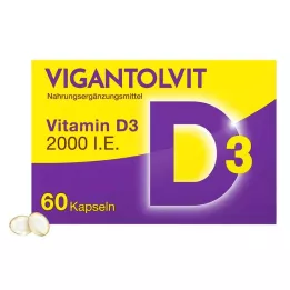 VIGANTOLVIT 2000 U.I. di vitamina D3 in capsule molli, 60 pz