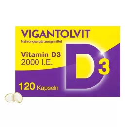 VIGANTOLVIT 2000 U.I. di vitamina D3 in capsule molli, 120 pz