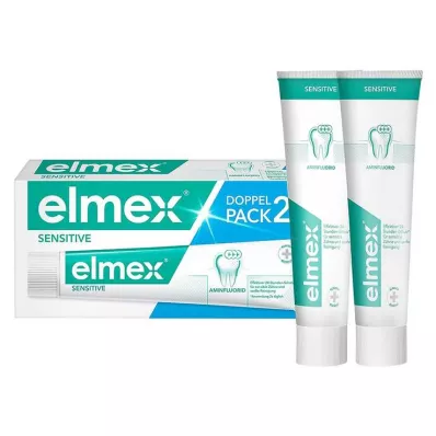 ELMEX SENSITIVE Confezione doppia di dentifricio, 2X75 ml