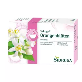 SIDROGA bustina filtro di tè ai fiori darancio, 20X1,2 g