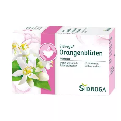SIDROGA bustina filtro di tè ai fiori darancio, 20X1,2 g