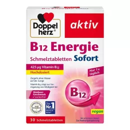 DOPPELHERZ B12 Energy compresse di fusione istantanea, 30 pz