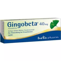 GINGOBETA 40 mg compresse rivestite con film, 30 pz