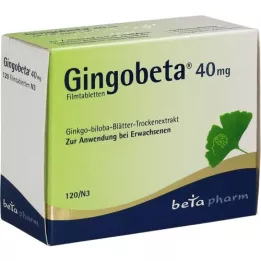 GINGOBETA 40 mg compresse rivestite con film, 120 pezzi