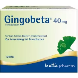 GINGOBETA 40 mg compresse rivestite con film, 120 pezzi