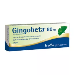 GINGOBETA 80 mg compresse rivestite con film, 30 pezzi