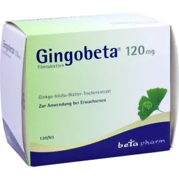 GINGOBETA 120 mg compresse rivestite con film, 120 pezzi