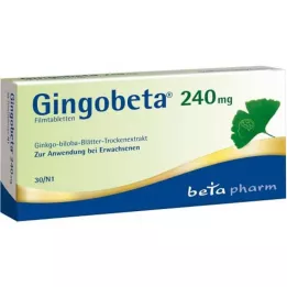 GINGOBETA 240 mg compresse rivestite con film, 30 pezzi