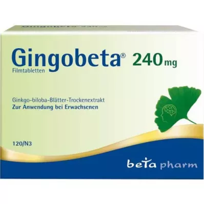 Gingobeta 240 mg compresse rivestite con film, 120 pz