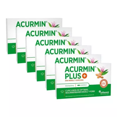 Acurmin Plus La Curcuma Micellare Capsule Molli, 360 pz Acurmin Plus La Curcuma Micellare Capsule Molli, 360 pz