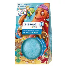 TETESEPT Cacciatore di tesori per il bagno dei bambini, 140 g