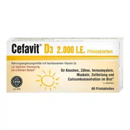 CEFAVIT D3 2.000 U.I. compresse rivestite con film, 60 pz