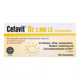 CEFAVIT D3 2.000 U.I. compresse rivestite con film, 100 pz