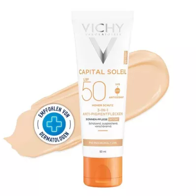 Vichy Idéal Soleil Crema anti-macchie anti-pigmento LSF 50 + , 50 ml