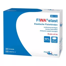 FIXIERBINDE elastico 8 cmx4 m in cellophane, 1 pz