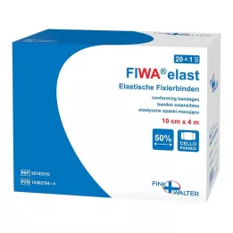 FIXIERBINDE elastico 10 cmx4 m in cellophane, 1 pz