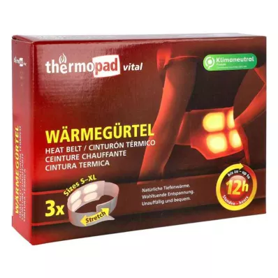 Cintura termica Thermopad (3 pezzi) Cintura termica Thermopad (3 pezzi)