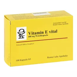Vitamina E vitale 400 mg Rennersche Apotheke Softk.(100 pezzi)