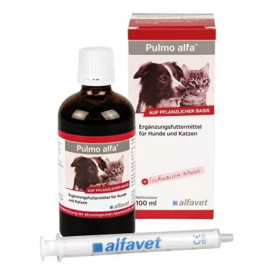 Pulmo Alfa per cani e gatti, 100 ml