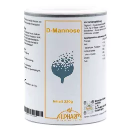 D Contenitore per la conservazione della polvere di mannosio (220 g)