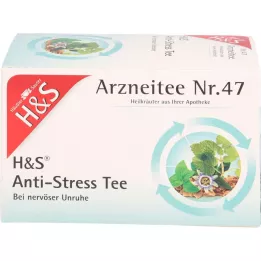 H&amp;S Sacchetto filtro per tè antistress, 20X2,0 g