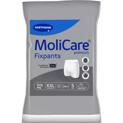 MOLICARE Fixpants Premium a gamba lunga taglia XXL, 5 pz