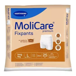 MOLICARE Fixpants Premium a gamba lunga taglia L, 25 pz