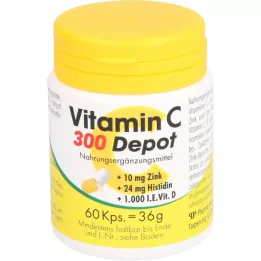 VITAMIN C 300 Depot+Zinco+Istidina+D Capsule, 60 Capsule