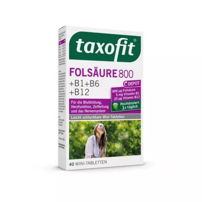 TAXOFIT Acido folico 800 compresse depot, 40 pz